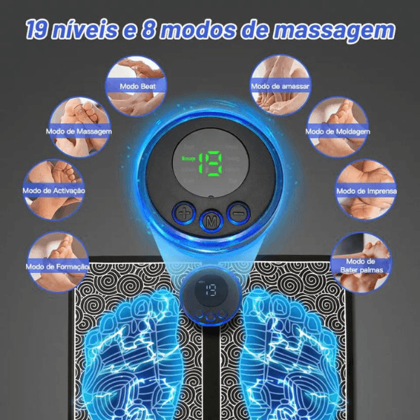 MASSAGEADOR ELÉTRICO PARA PÉS EMS