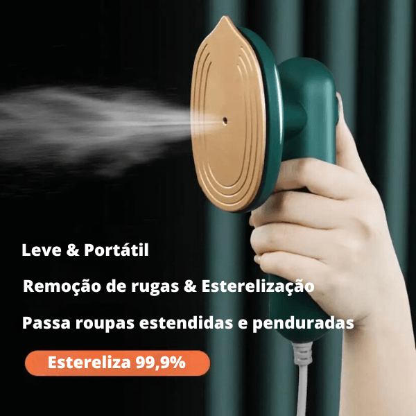 FERRO DE PASSAR ROUPA PORTÁTIL