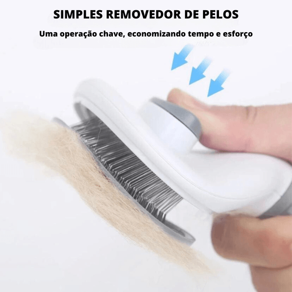 ESCOVA DE PELOS PARA PETS