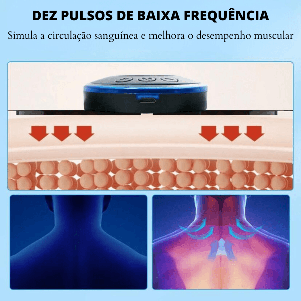 MASSAGEADOR ELÉTRICO DE PULSO