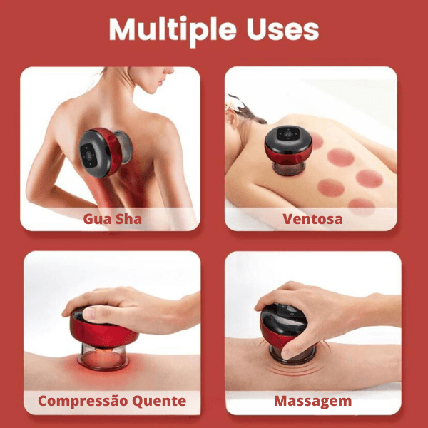 CUPPING PRO COPO DE VENTOSA MASSAGEADOR