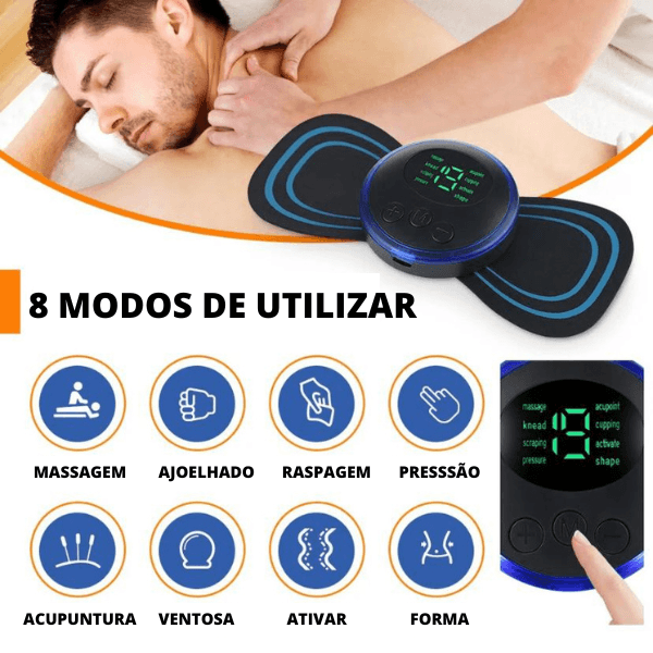 MASSAGEADOR ELÉTRICO DE PULSO