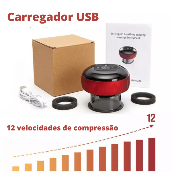 CUPPING PRO COPO DE VENTOSA MASSAGEADOR