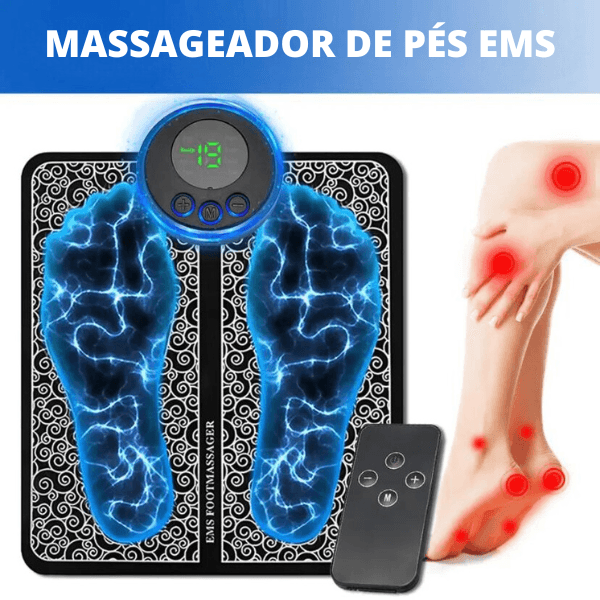 MASSAGEADOR ELÉTRICO PARA PÉS EMS